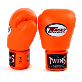 Дитячі боксерські рукавиці Twins Velcro BGVL3 Orange, Фото № 2