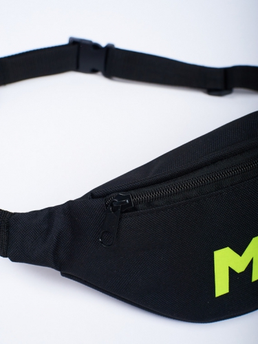 Поясна сумка MANTO Beltbag Logotype Black Green купити