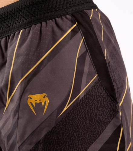 Женские шорты Venum Authentic UFC FightNight Black Gold цена