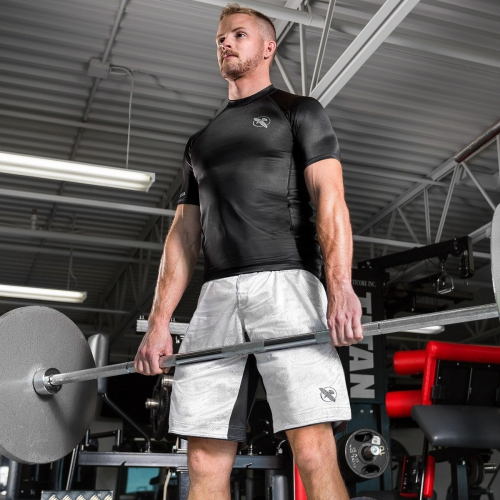 Шорти для MMA Hayabusa Hexagon Fight Shorts White оригінал