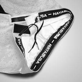 Hayabusa Hexagon Fight Shorts White, Photo No. 2