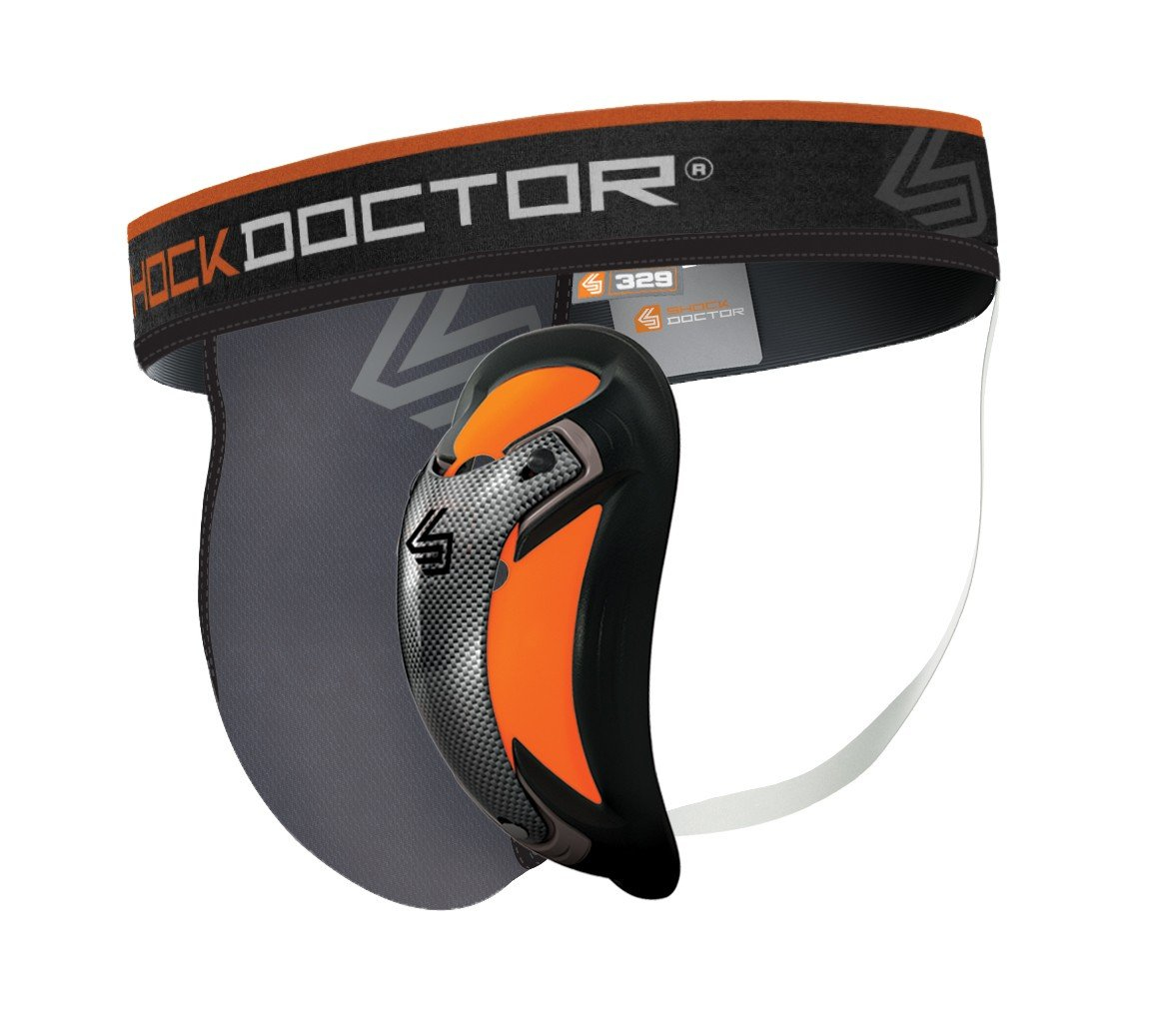 Защита паха Shock Doctor Ultra Pro Supporter с ракушкой Carbon Flex Cup
