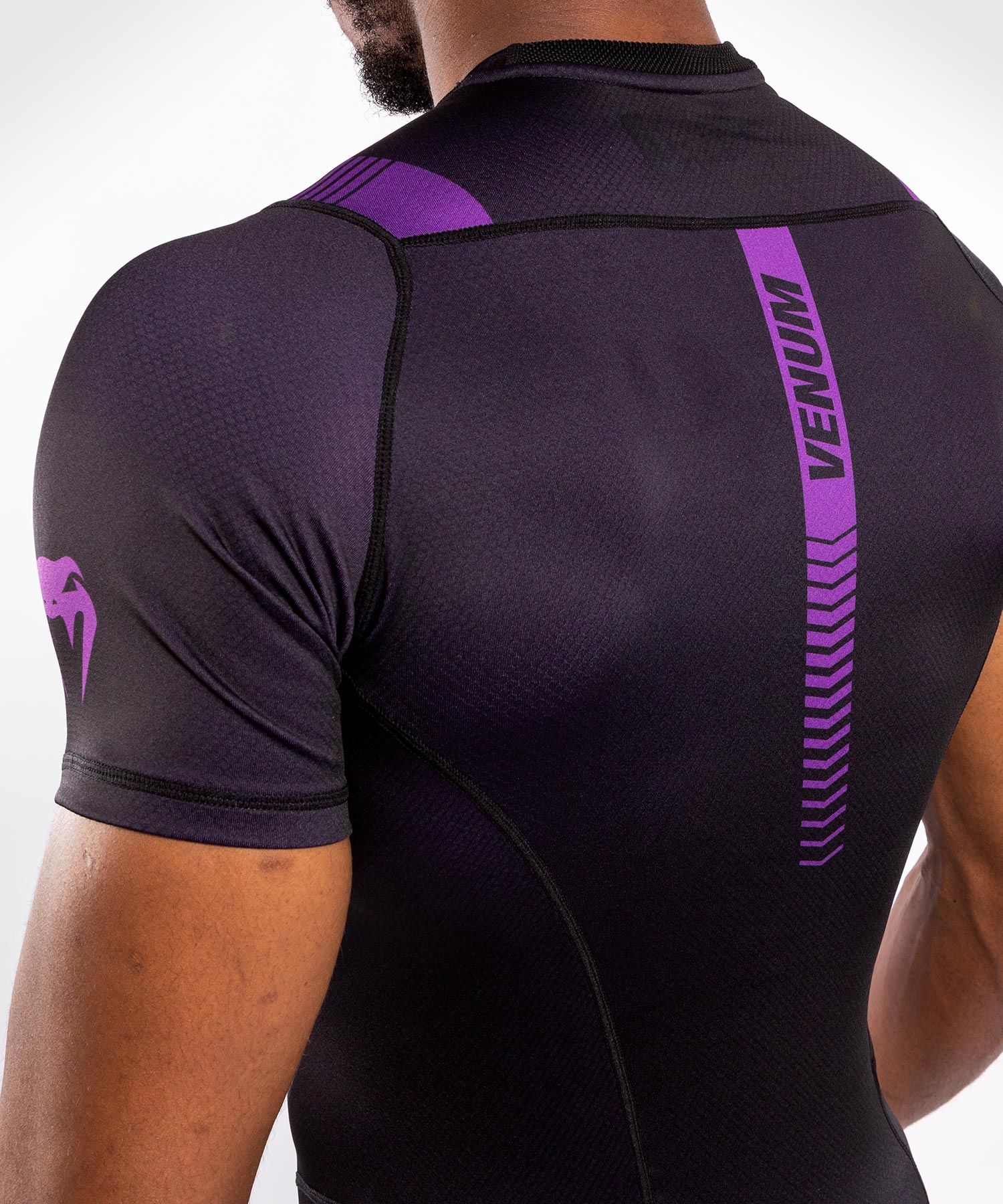 Venum Nogi 3.0 Short Sleeves Rashguard Black Purple price