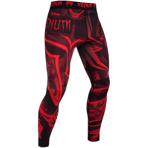 Компресійні штани Venum Gladiator 3.0 Spats Black Red купити
