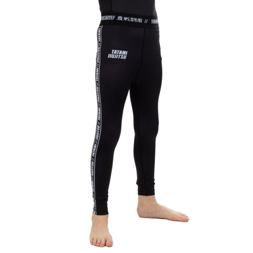 Childrens compression pants Tatami Kids Vengeance Grappling Spats Black buy
