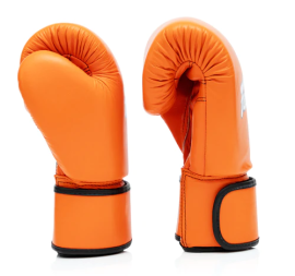 Боксерские перчатки Fairtex BGV16 Leather Muay Thai Boxing Gloves Orange, Фото № 4