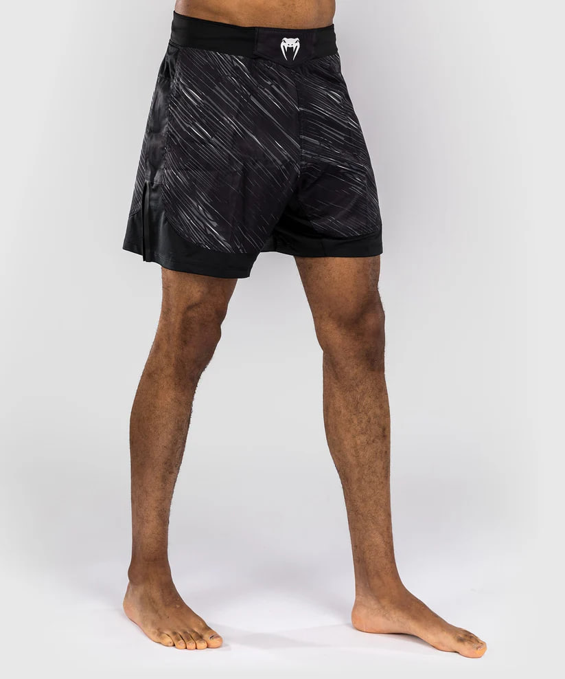 Шорты для MMA Venum Rapid Fight Shorts - Black/Storm Grey фото