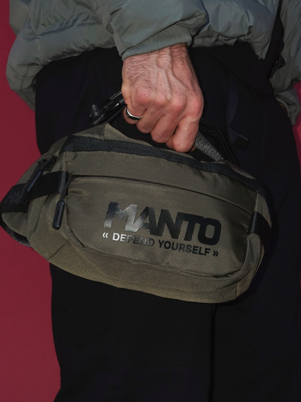 Bag MANTO Defend khaki buy