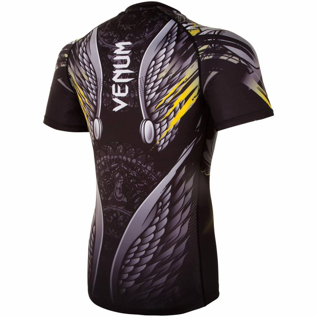 Venum Viking 2.0 Rashguards Short Black Yellow buy