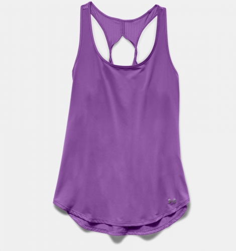 Женская майка Under Armour Womens Fly-By 2.0 Running Tank Mega Magenta фото