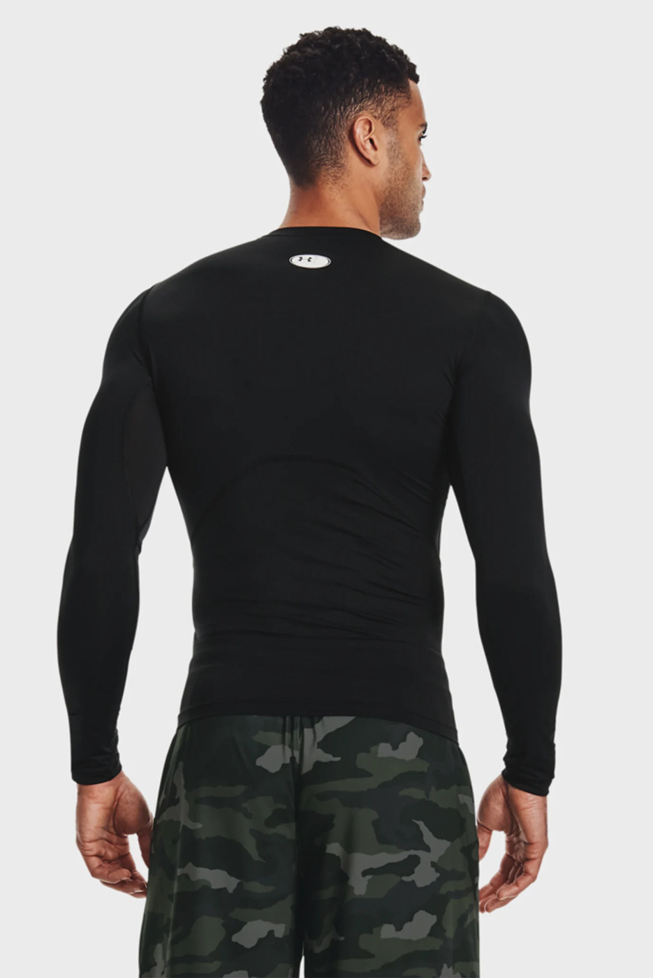 Чоловіча футболка з довгим рукавом Under Armour HG Armour Comp Longsleeve Black купити