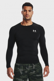 Мужская футболка с длинным рукавом Under Armour HG Armour Comp Longsleeve Black