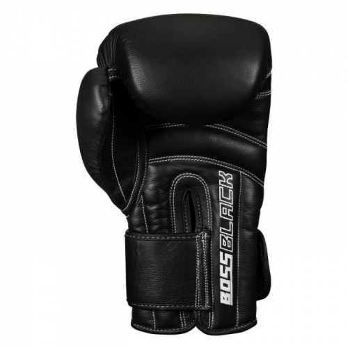 Боксерские перчатки Title Boss Black Leather Bag Gloves  купити