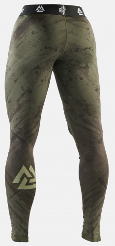 Компрессионные штаны Peresvit Immortal 2.0 Military Green MMA Leggings, Фото № 2