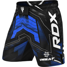 Шорты для MMA RDX IMMAF Approved Fight & Training Blue