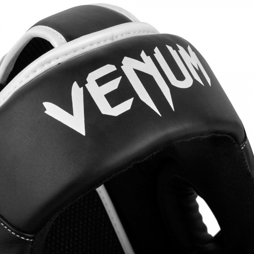Шолом Venum Elite Headgear Black White фото