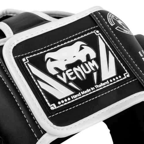 Шолом Venum Elite Headgear Black White розмір
