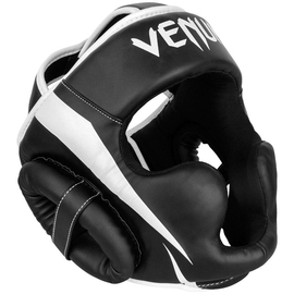 Шлем Venum Elite Headgear Black White