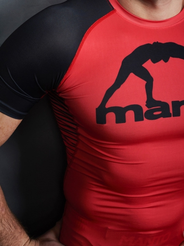 Rashguard MANTO Rashguard Logo Red photo