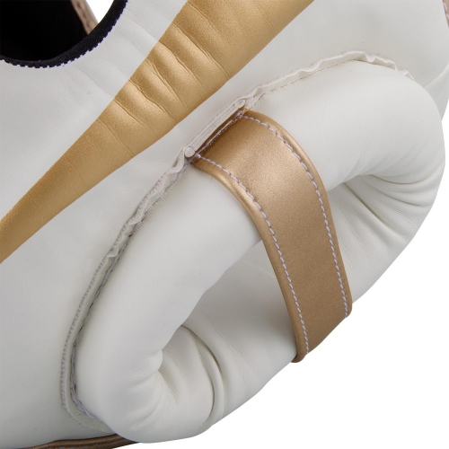Venum Elite Headgear White Gold helmet original