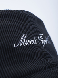 Панама MANTO Bucket Hat Italic Black, Фото № 2