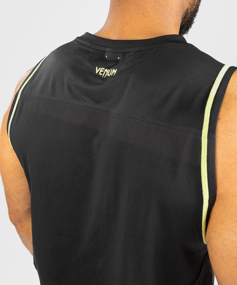Venum Fusion 2.0 Mens Dry-Tech Tank Top Black Yellow photo