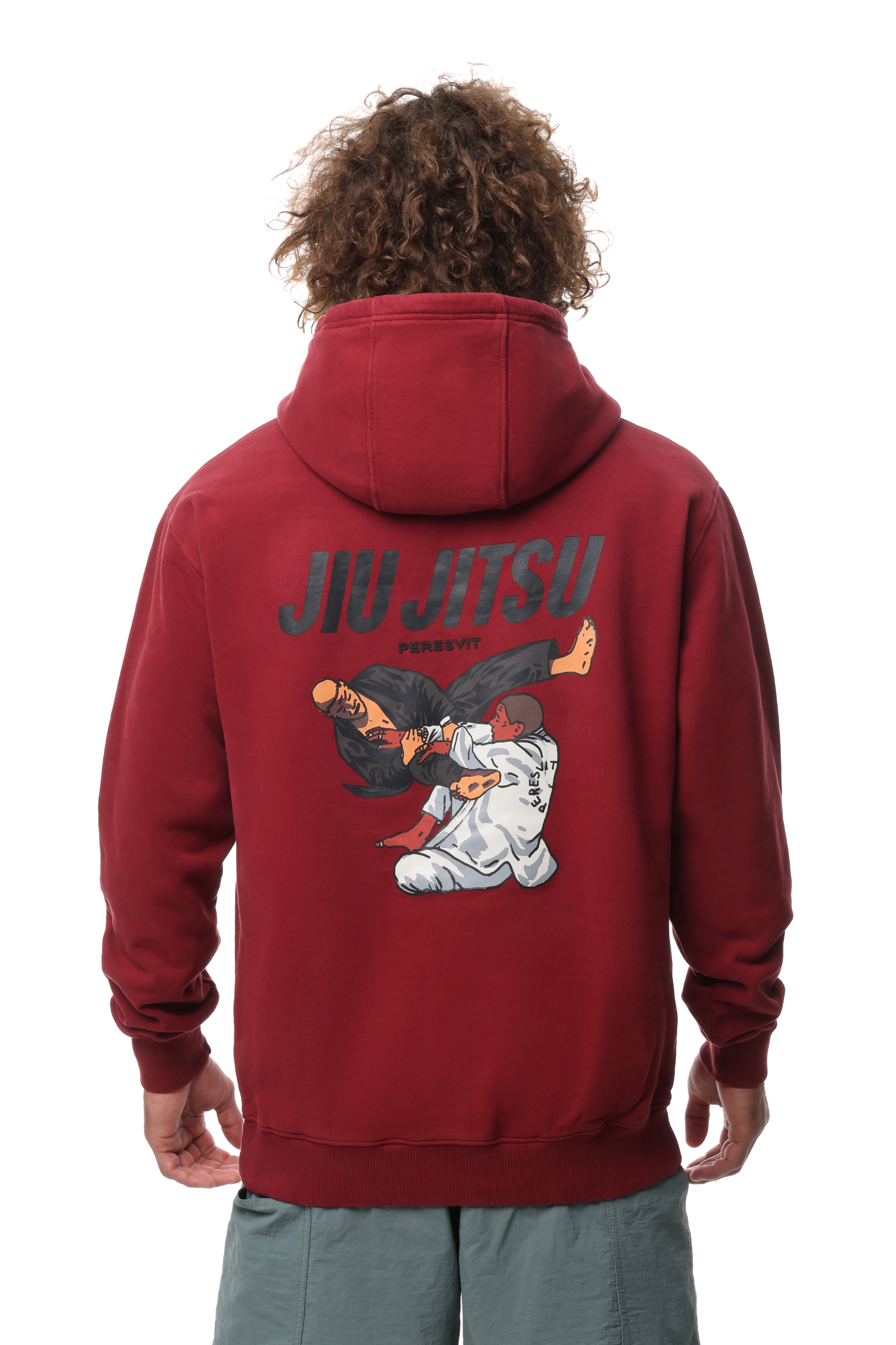 Peresvit Flying Jiu-jitsu Hoodie Red