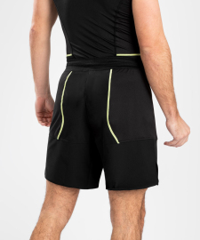 MMA shorts Venum Fusion 2.0 Fightshort Black Yellow photo