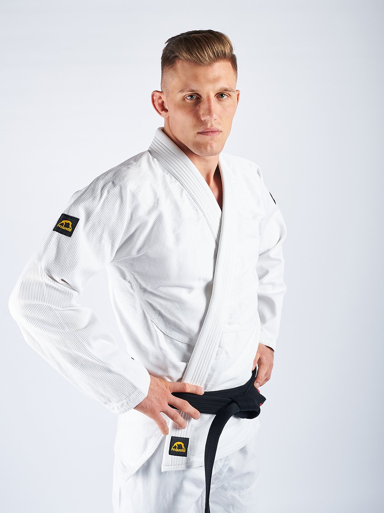Kimono MANTO Base 2.0 BJJ Gi White Black buy