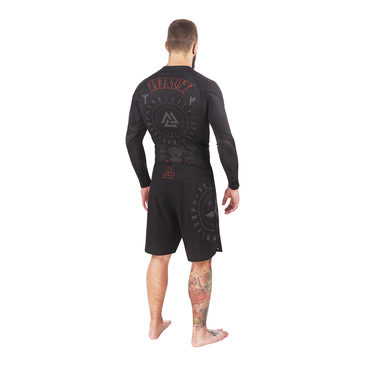 Рашгард Peresvit Valhalla Black Long Sleeve оригинал