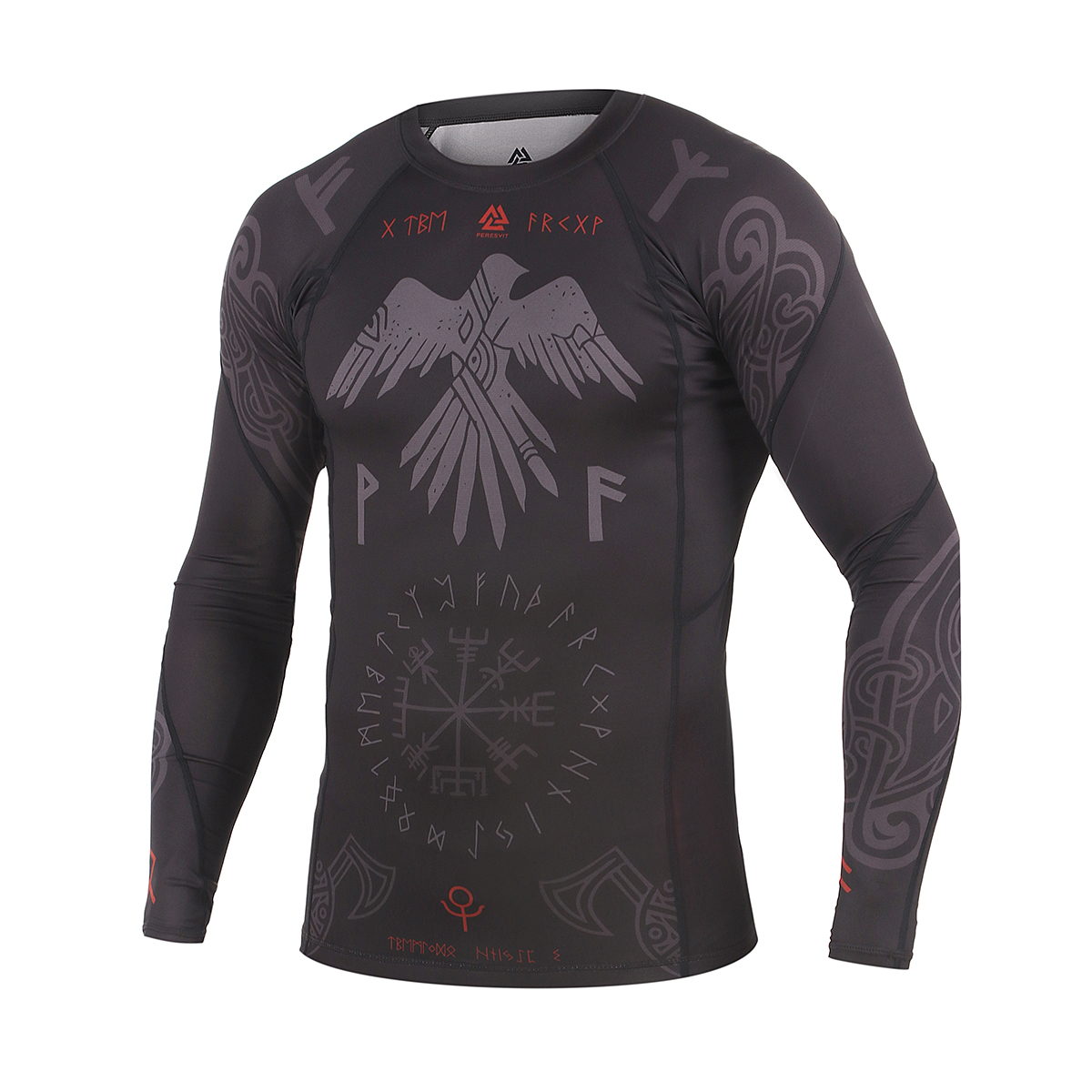 Рашгард Peresvit Valhalla Black Long Sleeve цена