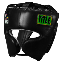 Боксерский шлем Title WBC Sparring Headgear Black