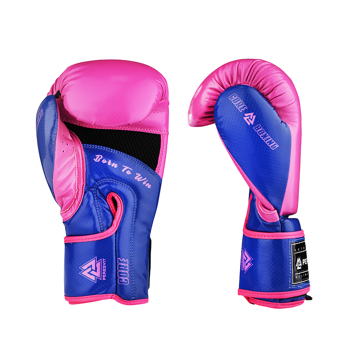 Боксерські рукавиці Peresvit Core Boxing Gloves Pink Blue купити