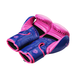 Боксерские перчатки Peresvit Core Boxing Gloves Blue Pink, Фото № 6