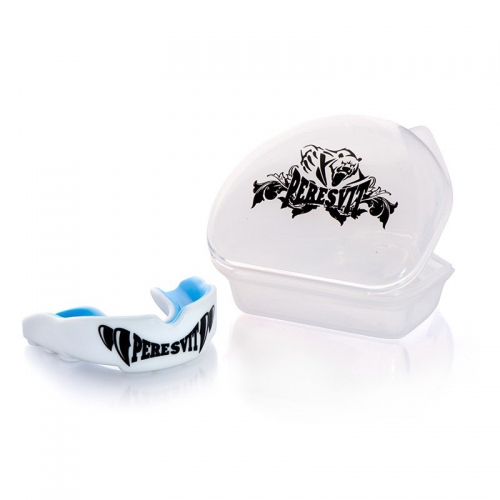 Капа Peresvit Protector Mouthguard White-Blue фото