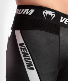 Компрессионные штаны Venum Nogi 3.0 Compession Tights Black White, Фото № 4