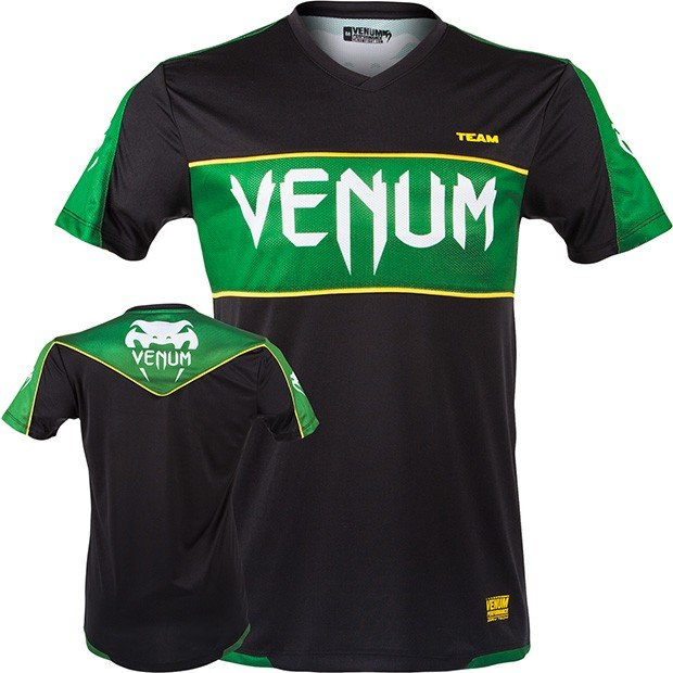 Футболка Venum Competitor Dry Tech - Brazil Inspired