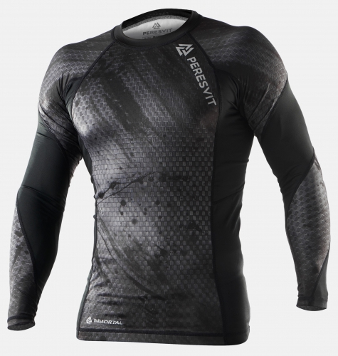 Рашгард Peresvit Immortal 2.0 Black Rain Long Sleeve Rash Guard купити