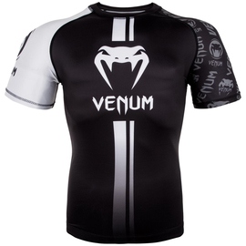 Рашгард Venum Logos Short Sleeves Rashguards Black