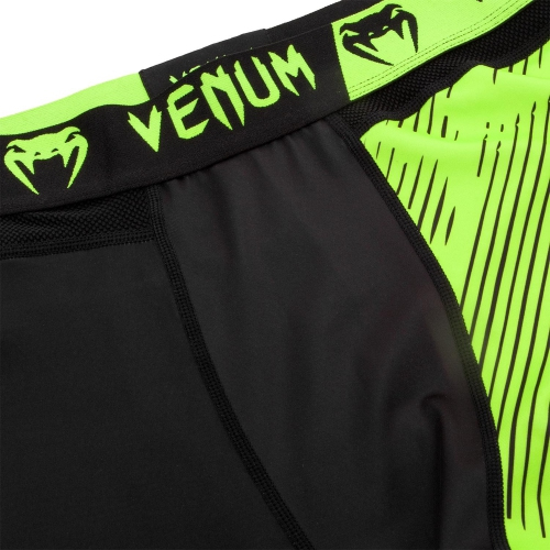 Venum Training Camp 2.0 Spats Black Neo Yellow compression pants original