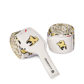 Боксерские бинты Peresvit Teeth Printed Handwraps Grey