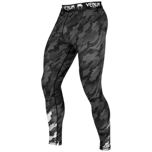 Компрессионные штаны Venum Tecmo Spats Dark Grey цена