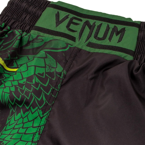 Шорты для бокса Venum Green Viper Boxing Shorts Black Green размер
