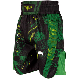 Шорти для боксу Venum Green Viper Boxing Shorts Black Green