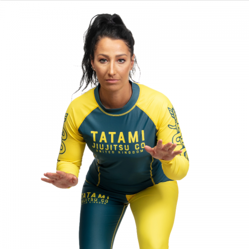 Женский рашгард Tatami Ladies Supply Co Navy Long Sleeve Rash Guard фото