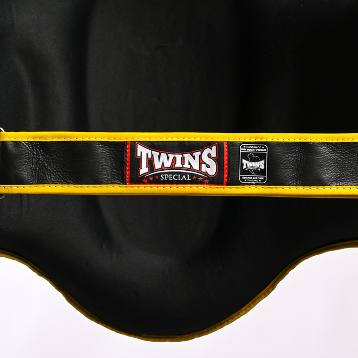 Боксерський жилет Twins Body Protector BOPL5 Black Yellow де купити