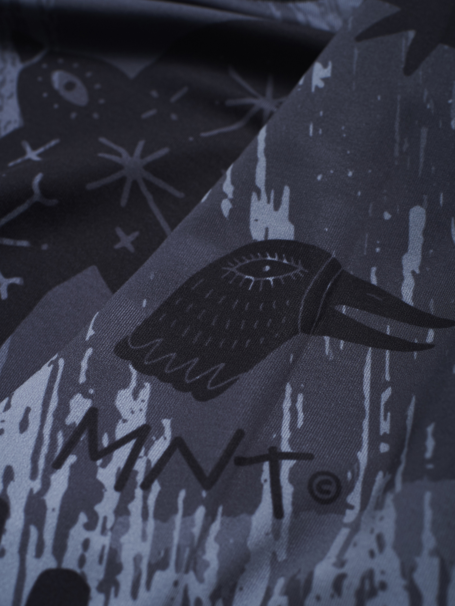 Рашгард з коротким рукавом MANTO Livings Grey де купити