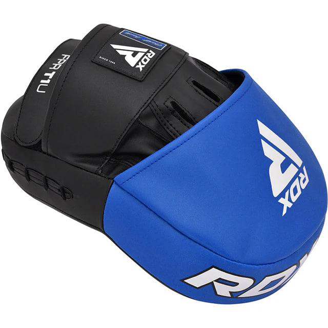 Лапи RDX T1 Curved Boxing Pads Blue Black купити