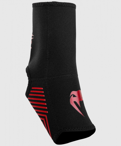 Защита голеностопа Venum Kontact Evo Foot Grips Black Red купить