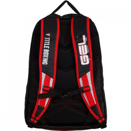 Спортивный рюкзак TITLE GEL Journey Back Pack Black Red, Фото № 2